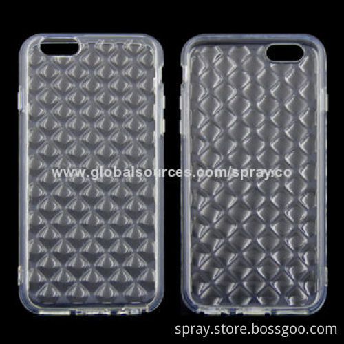 Diamond Flexible TPU Gel Case for iPhone 6